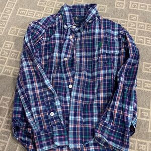 EUC Ralph Lauren polo boys button down